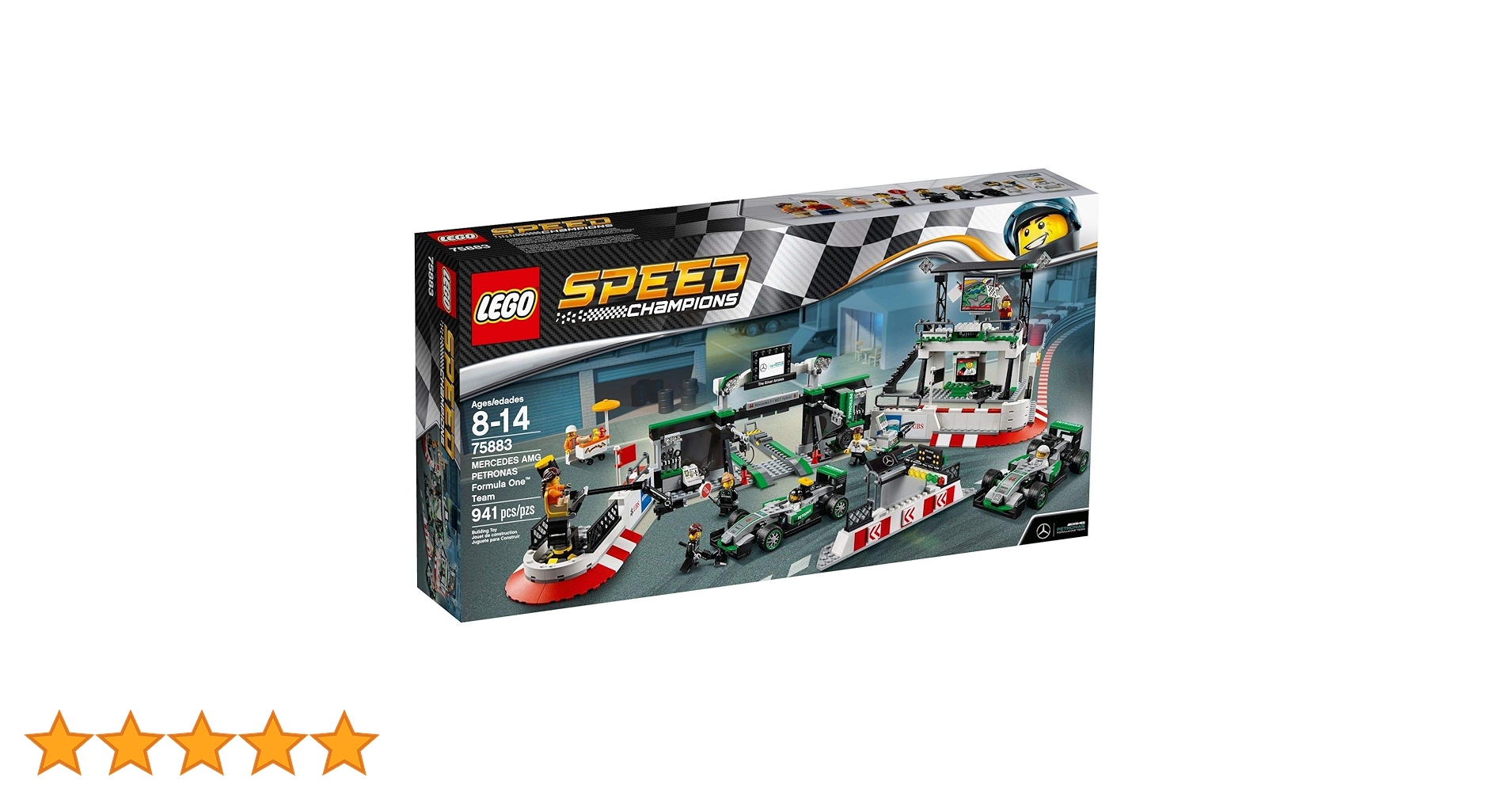 LEGO Speed Champions Mercedes Amg Petronas Formula 1 Takımı (75883